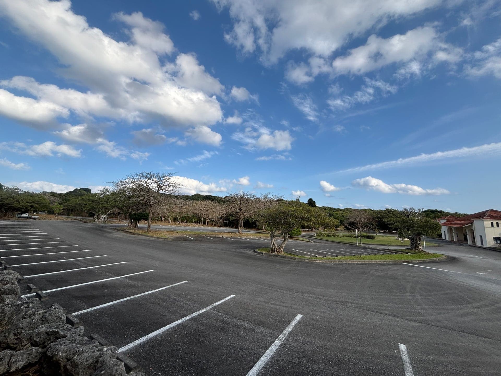 県内最大の駐車場